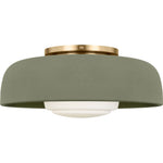 Estate Brass with Sage Stoneware Shade | shipping 10/23/2026