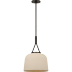 Aged Iron with Ivory Stoneware Shade | shipping 10/31/2026