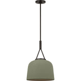 Aged Iron with Sage Stoneware Shade | shipping 10/31/2026