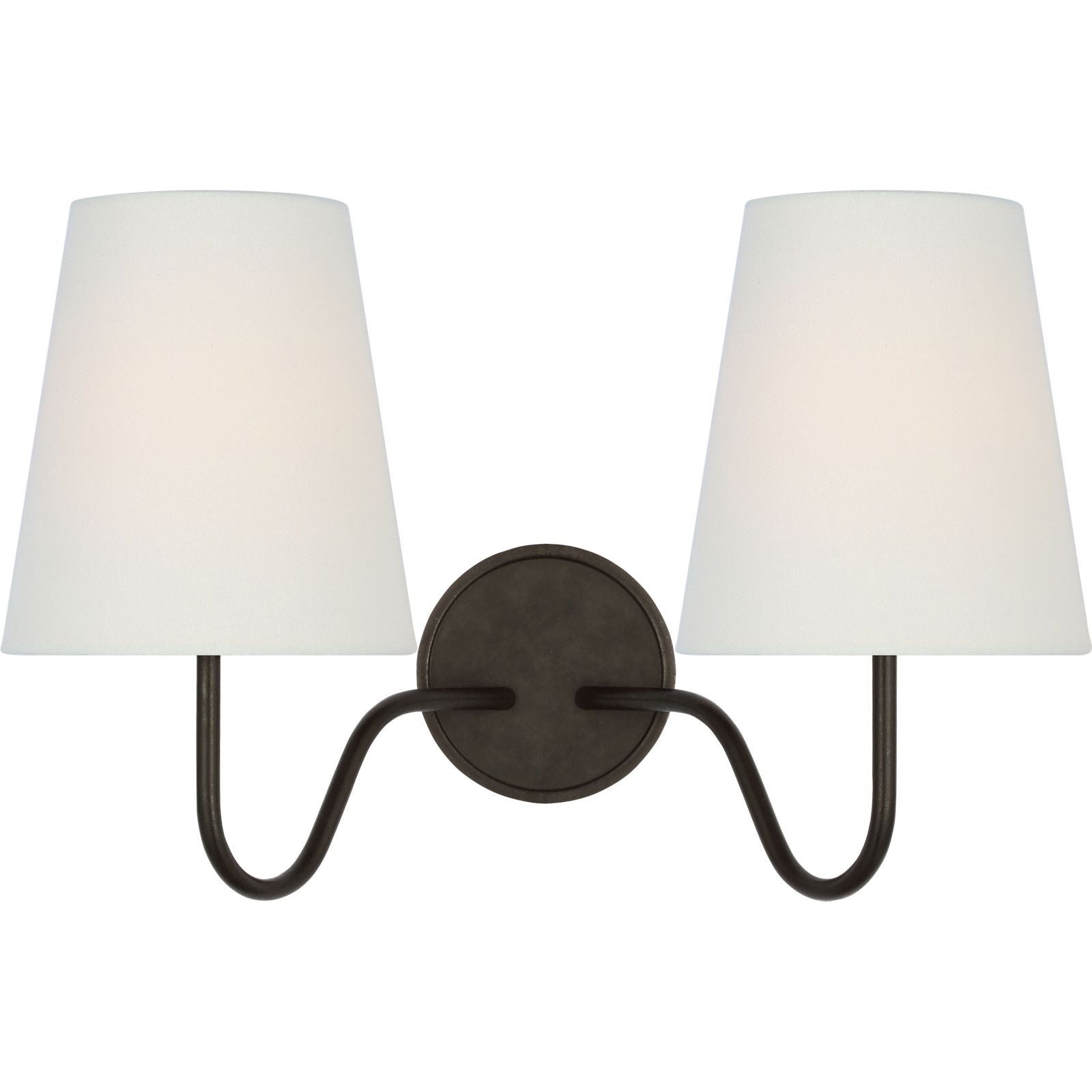 Aged Iron with Linen Shades | shipping 11/16/2026