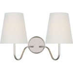 Polished Nickel with Linen Shades | shipping 11/01/2026