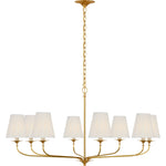 Hand-Rubbed Antique Brass with Silk Pleated Shades