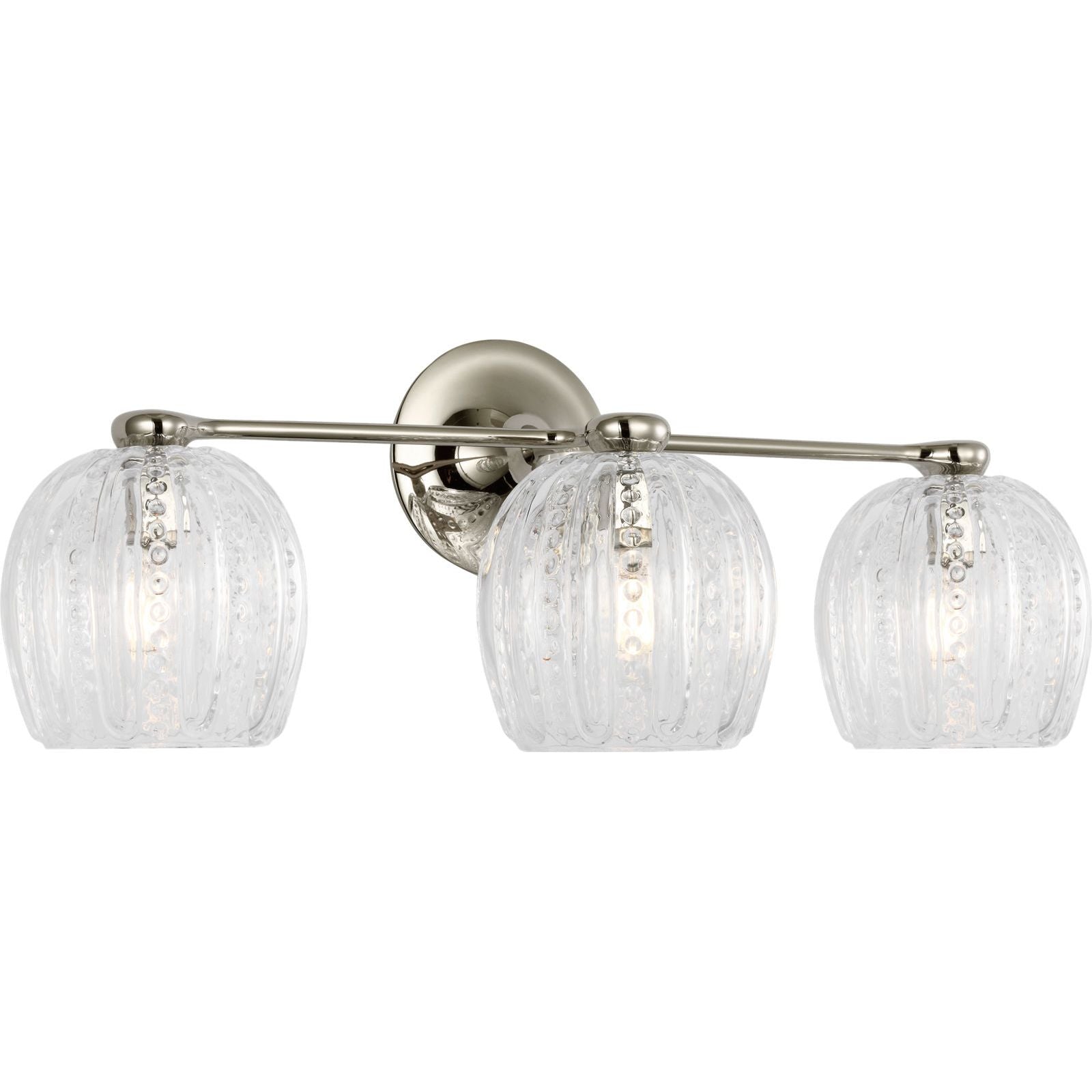 Polished Nickel with Clear Glass | shipping 12/10/2026