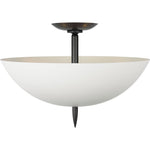 Bronze with Plaster White Shade | shipping 11/16/2026