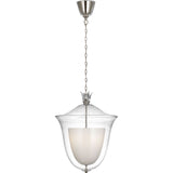 Polished Nickel with Clear and White Glass | shipping 12/25/2026