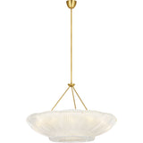 Hand-Rubbed Antique Brass with Clear Graniglia Glass | shipping 12/10/2026