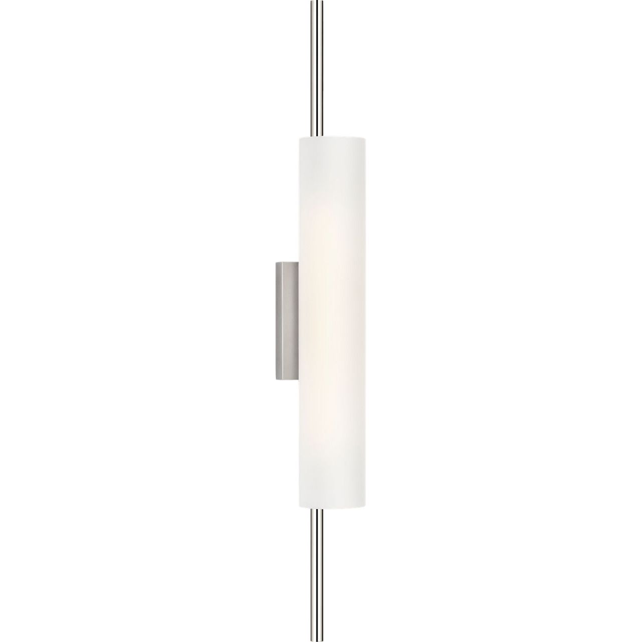 Polished Nickel with Soft Etched Glass | shipping 03/11/2027
