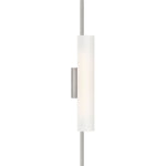 Polished Nickel with Soft Etched Glass | shipping 03/11/2027