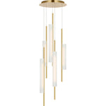Soft Brass with Soft Etched Glass | shipping 10/17/2026