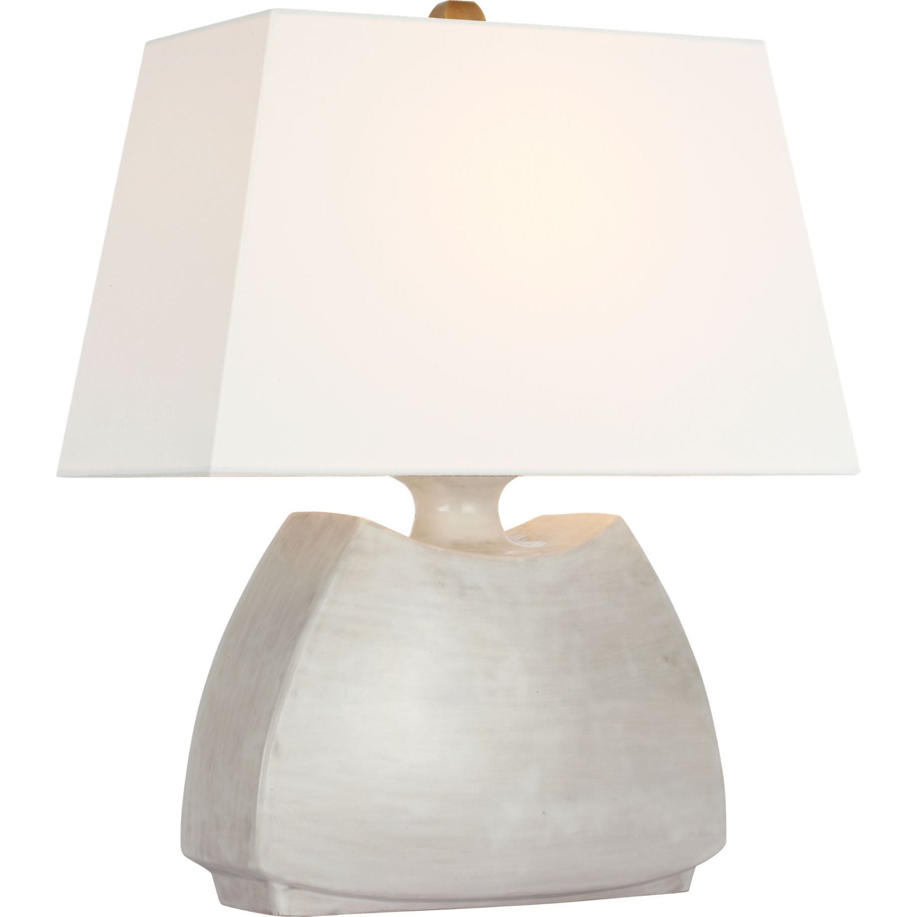 Antiqued White with Linen Shade | shipping 03/18/2027