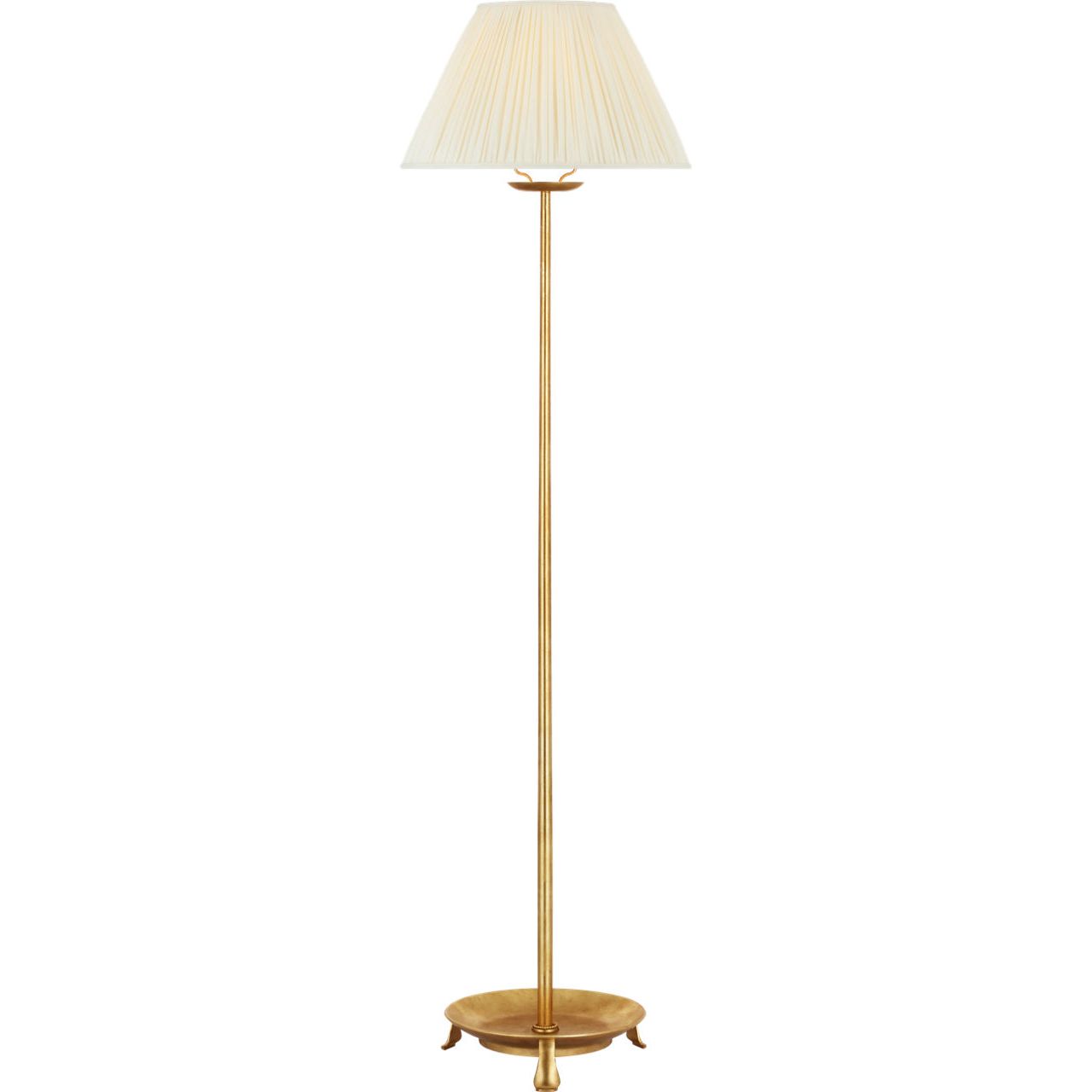 Gild with Silk Pleated Shade | shipping 12/10/2026