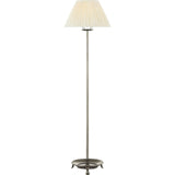 Pewter with Silk Pleated Shade | shipping 12/16/2026