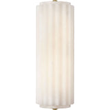 Alabaster and Antique-Burnished Brass | shipping 12/25/2026