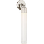 Polished Nickel with White Glass | shipping 12/10/2026