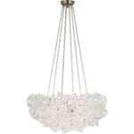 Aurelie 30" Chandelier in Pewter and Clear Acrylic | shipping 01/09/2027