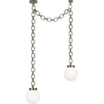Pewter with White Glass | shipping 11/16/2026