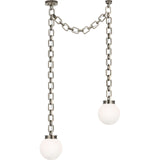 Pewter with White Glass | shipping 11/16/2026