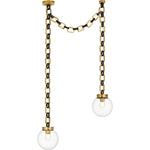 Soft Brass and Bronze with Clear Glass | shipping 11/16/2026