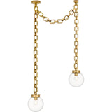 Soft Brass with Clear Glass | shipping 02/14/2027