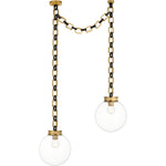 Soft Brass and Bronze with Clear Glass | shipping 11/16/2026