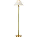 Natural Brass with Silk Pleated Shade | shipping 12/16/2026