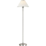 Polished Nickel with Silk Pleated Shade | shipping 11/16/2026