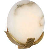 Natural Brass with Alabaster | shipping 11/16/2026