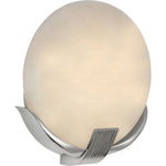 Polished Nickel with Alabaster | shipping 11/16/2026