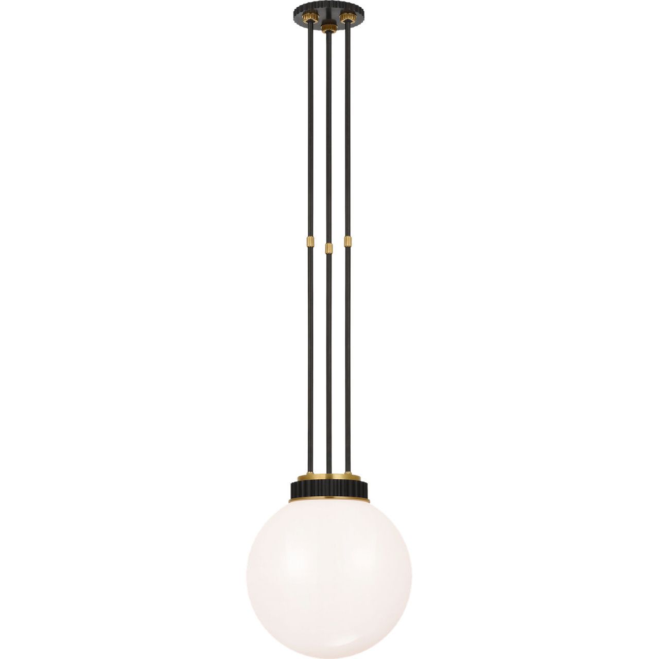 Bronze and Natural Brass with White Glass | shipping 10/01/2026