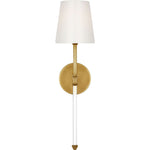 Hand-Rubbed Antique Brass with White Glass | shipping 03/11/2027