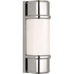 Polished Nickel with White Glass | shipping 12/25/2026