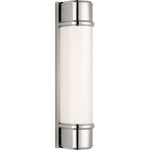 Polished Nickel with White Glass | shipping 12/25/2026