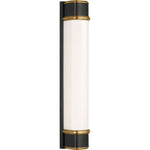 Bronze and Hand-Rubbed Antique Brass with White Glass | please contact us for availability!
