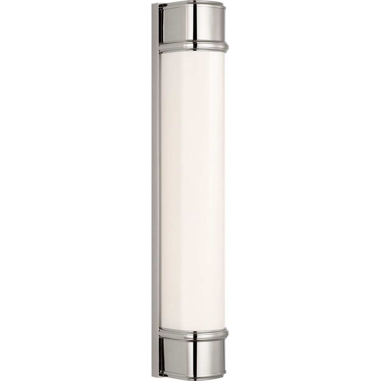 Polished Nickel with White Glass | please contact us for availability!