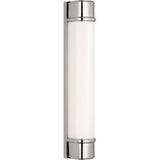 Polished Nickel with White Glass | please contact us for availability!