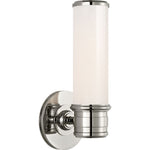 Polished Nickel with White Glass | please contact us for availability!