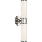 Polished Nickel with White Glass | shipping 12/10/2026