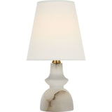 Alabaster with Linen Shade | shipping 11/01/2026