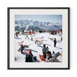 Verbier Vacation by Slim Aarons - Black Maple