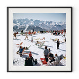 Verbier Vacation by Slim Aarons - Black Maple