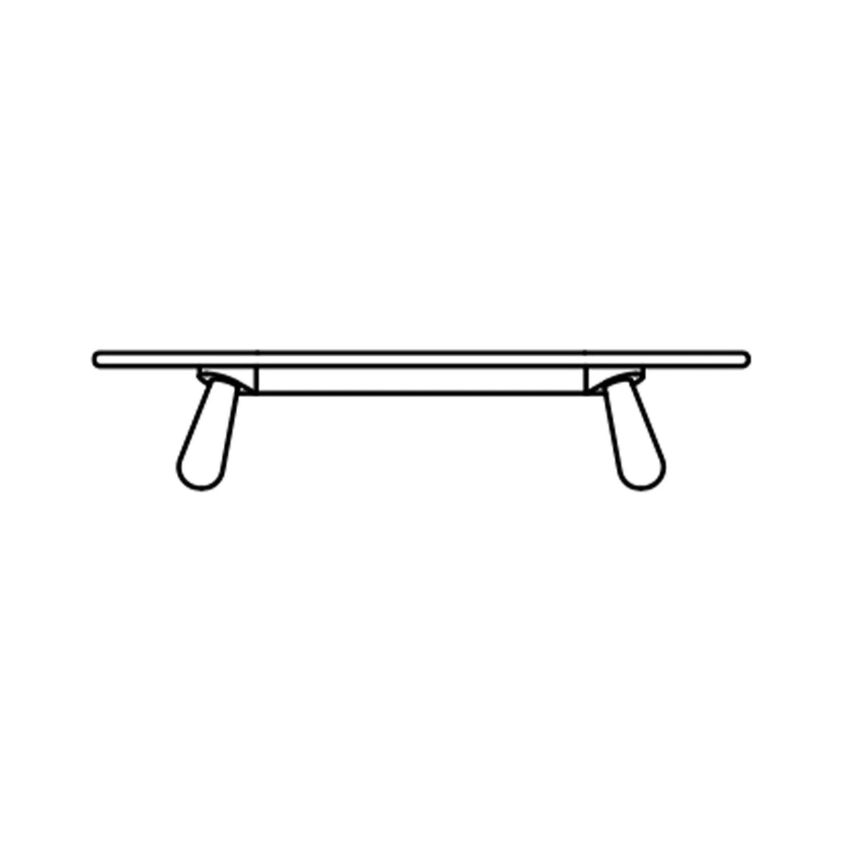 Coco 60" Oval Coffee Table By Verellen