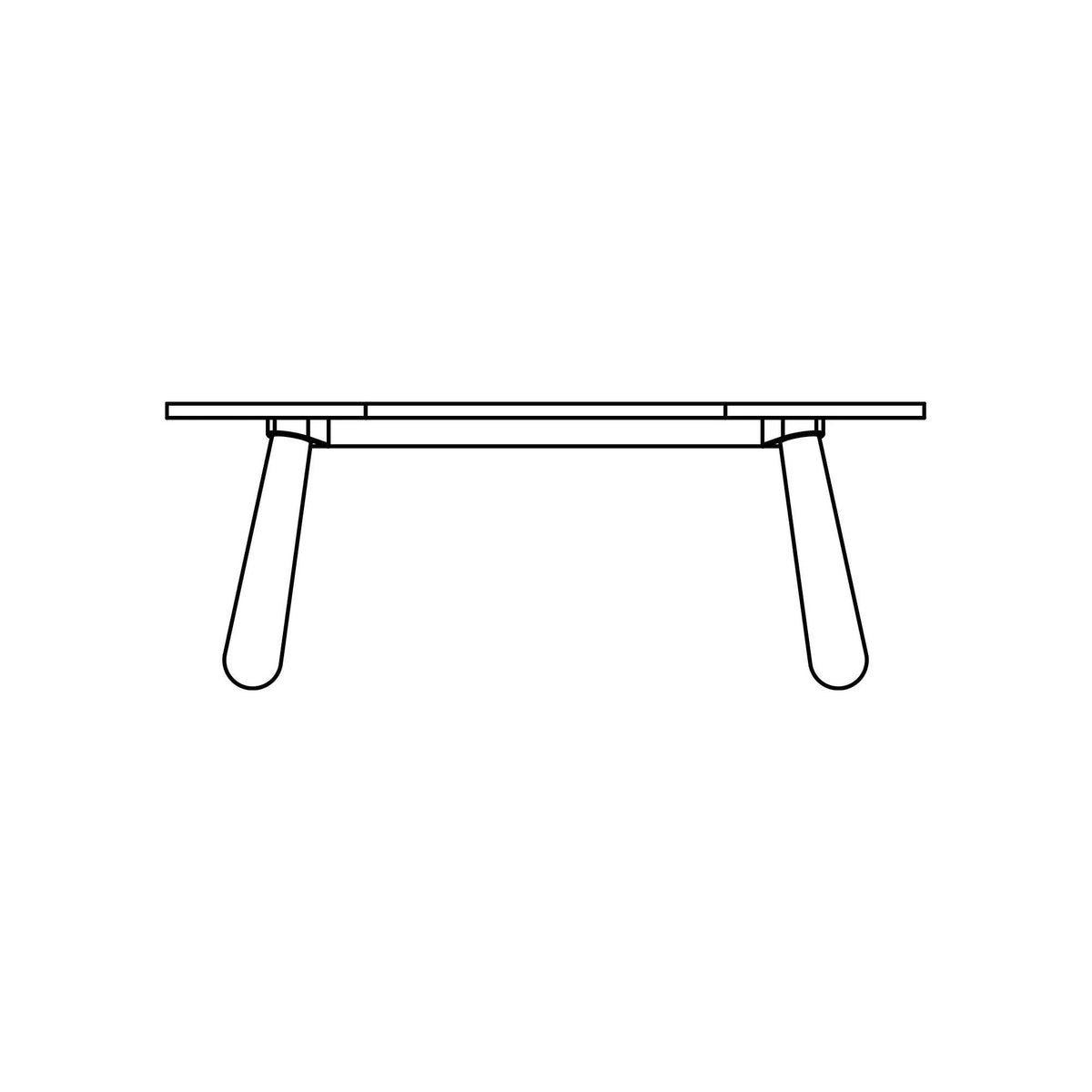 Coco 80" Oval Dining Table By Verellen