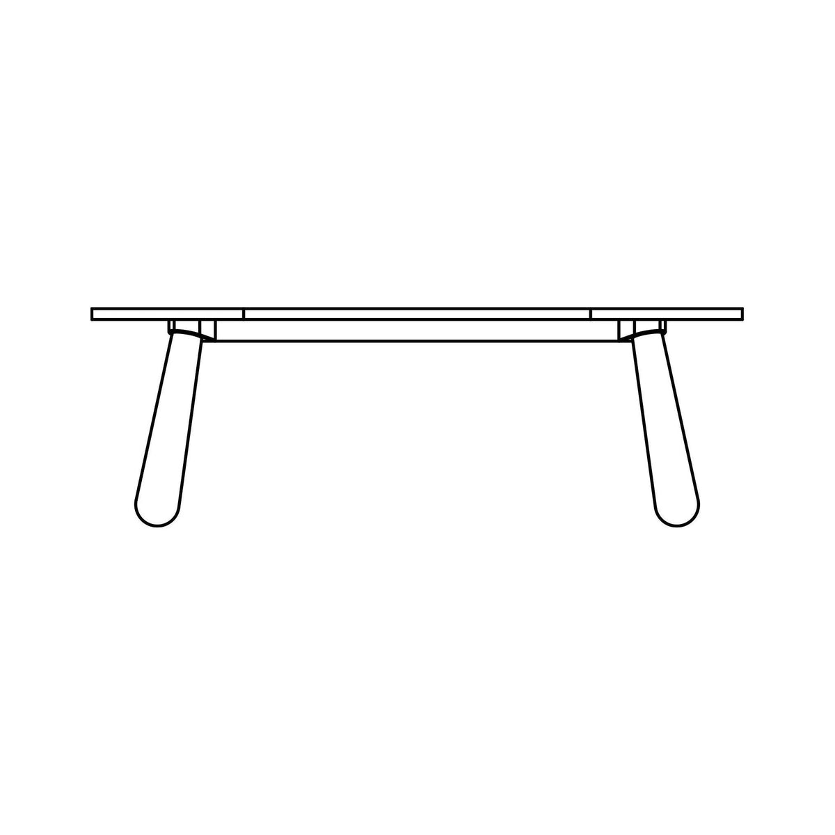 Coco 90" Oval Dining Table By Verellen
