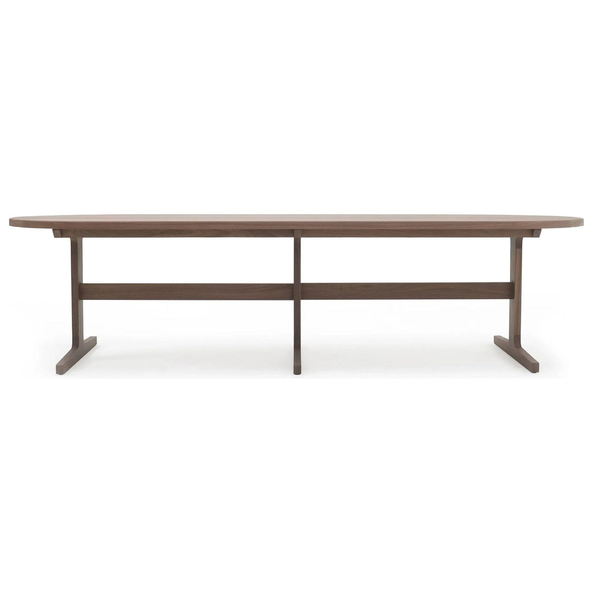 I Beam 120" Oval Dining Table By Verellen