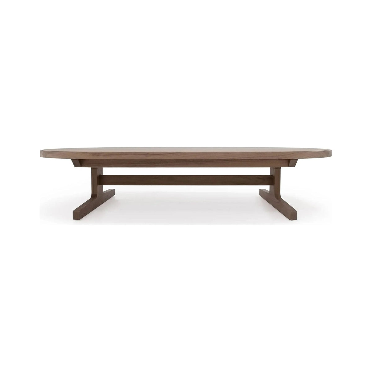 I Beam 72" Oval Coffee Table By Verellen