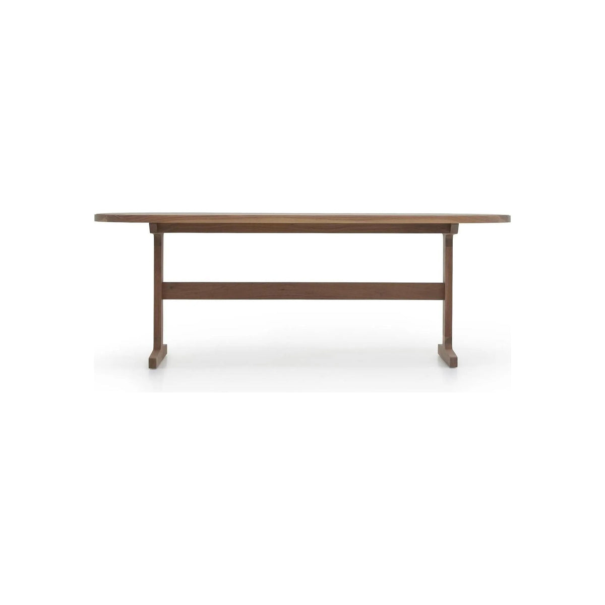 I Beam 84" Oval Dining Table By Verellen