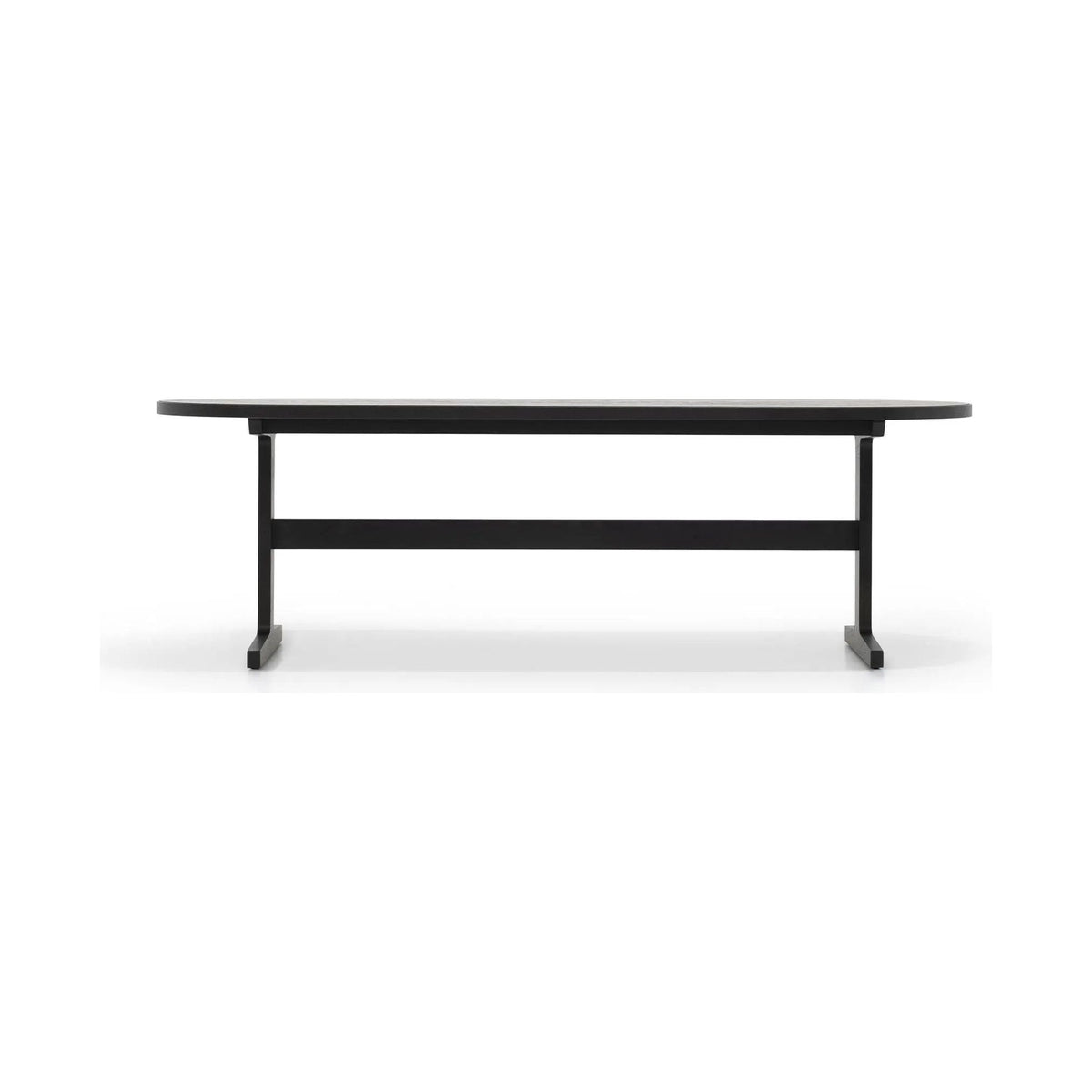 I Beam 96" Oval Dining Table By Verellen