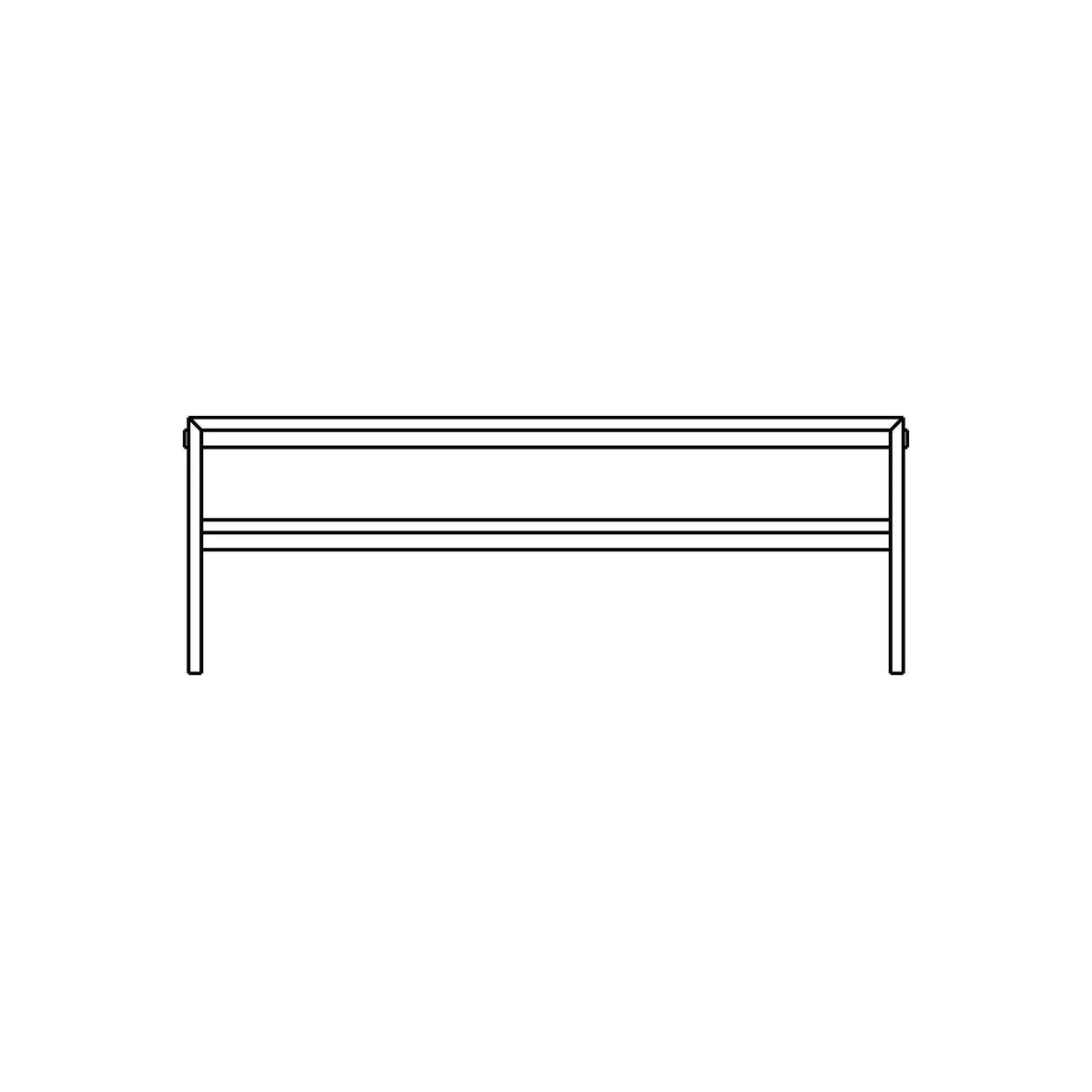 Menorca 84" W/Shelf Console Table By Verellen