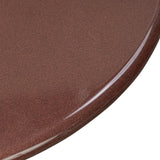 Vernon Dining Table - Smooth Red Concrete | shipping 11/10/2026