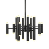 Vesta Chandelier - Black Gunmetal